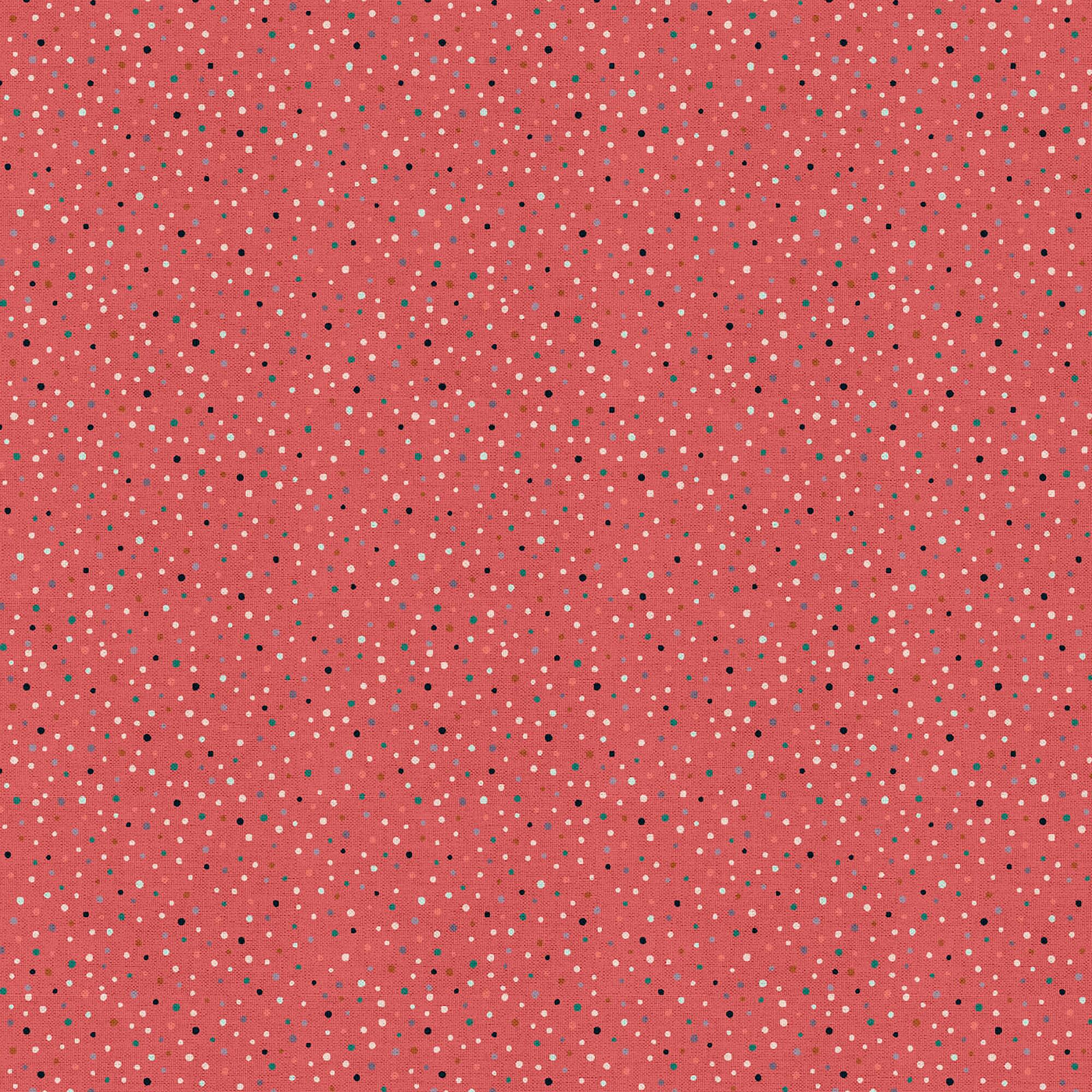 Fabric Editions Pink Ditsy Dot Cotton Fabric